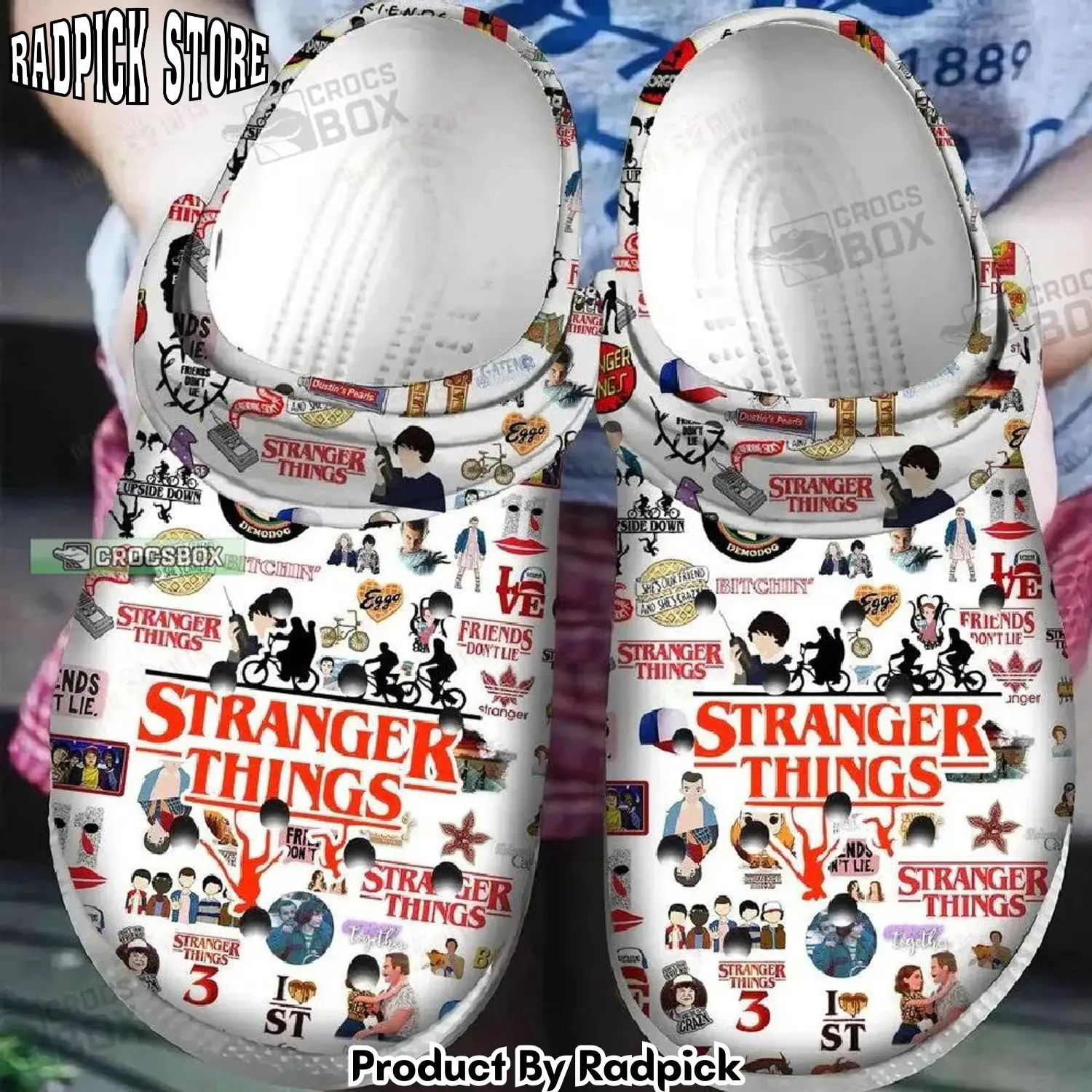 Radpick stranger things classic crocss rp6521125